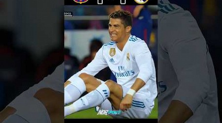 El Clasico Barcelona vs Real Madrid 2-2