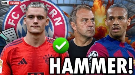 WIRTZ gibt BAYERN-ZUSAGE! FLICK vor SANE-COUP?! Nächster BAYERN-SCHOCK!