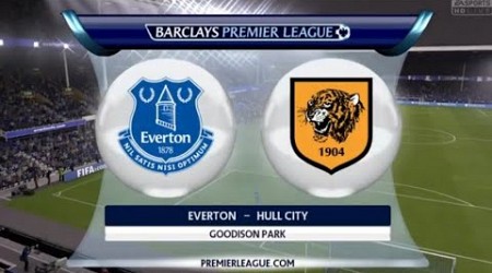 FIFA 15 PS5 Everton vs Hull City Full Gameplay