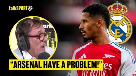 Tony Cascarino CLAIMS Arsenal Could LOSE Saliba If They Don&#39;t CHALLENGE For The Champions League 