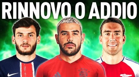 RINNOVO o ADDIO?! I CASI JUVENTUS, MILAN, NAPOLI e ROMA! 