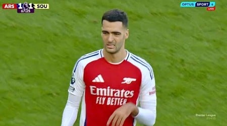 Mikel Merino vs Southampton | Arsenal PL DEBUT 