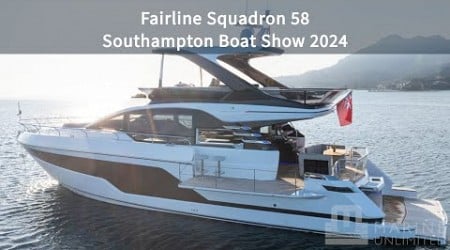 Fairline Squadron 58 - Southampton 2024 Walkthrough