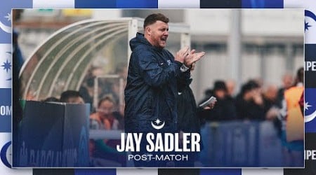 Jay Sadler pre-match 