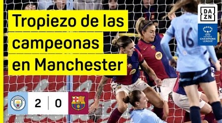 Manchester City vs FC Barcelona (2-0) | Resumen y goles | UEFA Women&#39;s Champions League 2024-25