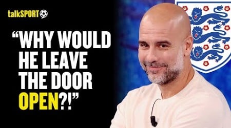 Danny Murphy QUESTIONS Why Pep Guardiola Hasn&#39;t &#39;SHUT DOWN&#39; Speculation About Managing ENGLAND! 