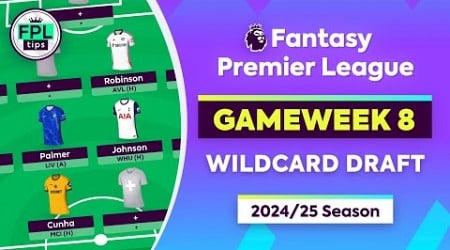 FPL GW8: WILDCARD DRAFT | Johnson, Palmer &amp; Cunha | Gameweek 8 | Fantasy Premier League 2024/25