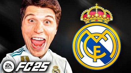 Mein erster Vertrag bei REAL Madrid im FC25 KARRIEREMODUS