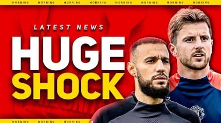 HUGE Mount &amp; Mazraoui INJURY Blow! Shock TRANSFER Swoop! Ten Hag LATEST! Man Utd News