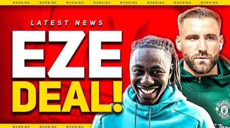 United SCOUTING EZE! Antony TRANSFER Listed! Shaw RETURNS!? Man Utd News