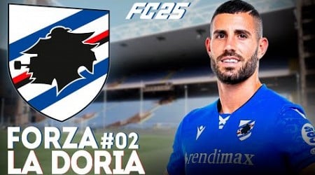 FC25 - FORZA LA DORIA 02 - MODO CARREIRA SAMPDORIA