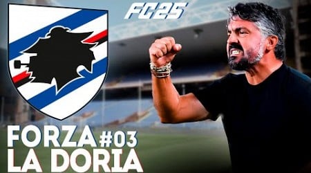 FC25 - FORZA LA DORIA 03 - MODO CARREIRA SAMPDORIA