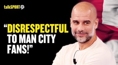 DISGRUNTLED Man City Fan Calls Guardiola to England Talk &#39;DISRESPECTFUL&#39; &amp; INSISTS He&#39;d Get BORED! ❌