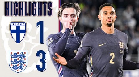 Finland 1-3 England | Three Lions Bounce Back In Helsinki | UEFA Nations League Highlights | England