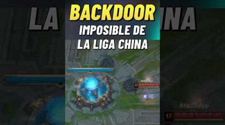 El BACKDOR PERFECTO de la liga china #leagueoflegends