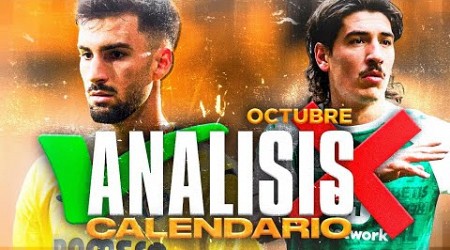 LOS MEJORES Y PEORES EQUIPOS FANTASY PARA OCTUBRE | ANÁLISIS CALENDARIO | LaLiga 24/25 | Carrasco