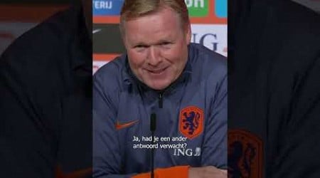 Ronald Koeman hint op de vervanger van Virgil van Dijk 