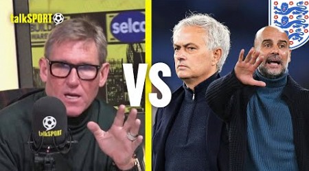 Simon Jordan CLASHES With England Fan Who Would &#39;Rather&#39; Have Jose Mourinho OVER Pep Guardiola! 