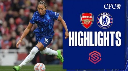 Arsenal Women 1-2 Chelsea Women | HIGHLIGHTS &amp; MATCH REACTION | WSL 24/25