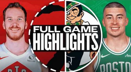 RAPTORS at CELTICS | NBA PRESEASON FULL GAME HIGHLIGHTS | October 13, 2024