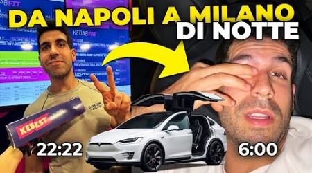 DA MILANO A NAPOLI IN TESLA MODEL X