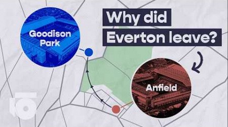 Why did Everton Leave Anfield for Goodison Park?