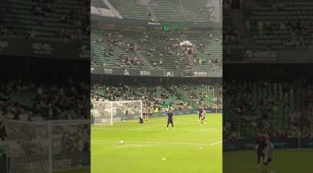 Rui Silva y Toni Doblas en la previa del partido Betis-Mallorca. 23-09-24 #realbetis #futbol