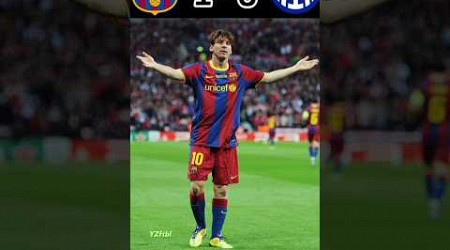 Barcelona vs Inter Milan UCL semi-final 2008-2009 