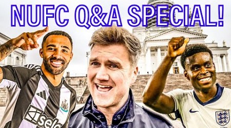 Guehi in? Wilson out? NUFC Q&amp;A from Helsinki!