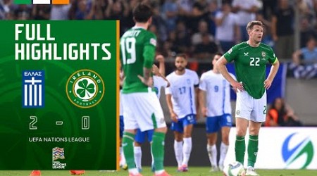 HIGHLIGHTS | Greece 2-0 Ireland | UEFA Nations League