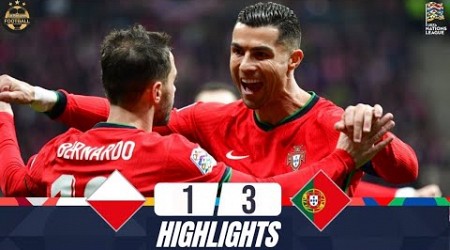 Poland vs Portugal 1-3 Highlights | UEFA Nations League - 2024/2025