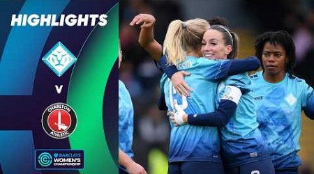 Lionesses Roar to 2nd | London City v Charlton Athletic Highlights | Barclays Women&#39;s Championship