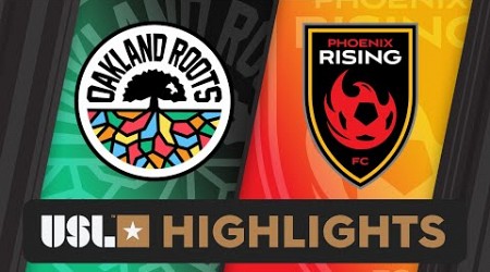 10.12.2024 | Oakland Roots SC vs. Phoenix Rising FC - Game Highlights