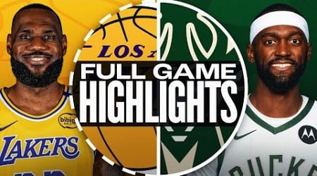 LAKERS at BUCKS | NBA PRESEASON FULL GAME HIGHLIGHTS | October 10, 2024