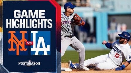 Mets vs. Dodgers NLCS Game 2 Highlights (10/14/24) | MLB Highlights