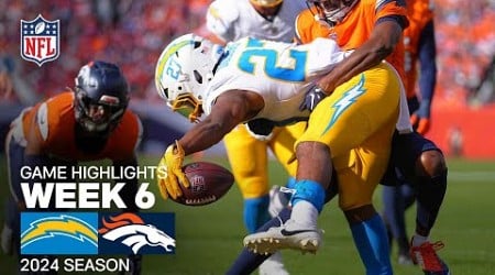 Los Angeles Chargers vs. Denver Broncos Game Highlights | NFL 2024 Season Week 6