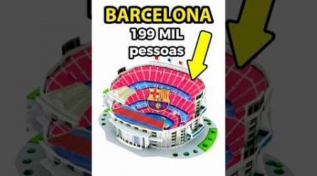 O NOVO estádio do BARCELONA vai humilhar o BERNABEU ? #futebol #shorts