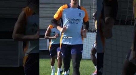 ⚽ El extraño entrenamiento del Real Madrid 