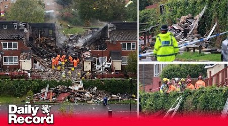 Newcastle house explosion kills seven-year-old boy and leaves six people injured