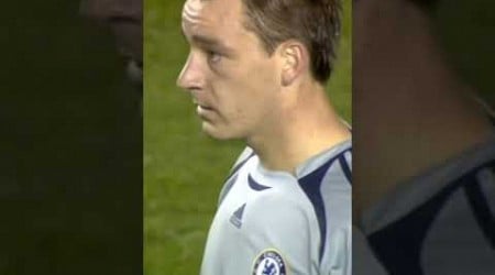 When JOHN TERRY played in goal in 2006! 