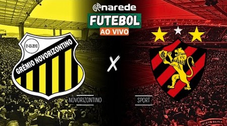 NOVORIZONTINO X SPORT AO VIVO - TRANSMISSÃO SÉRIE B 2024