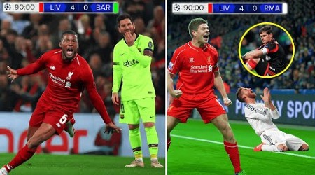 10 Times Liverpool Destroyed Big Teams in the Champions League