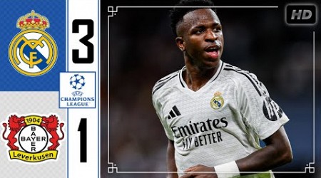 Real Madrid vs Bayer Leverkusen 3-1 • Champions League Highlights &amp; All Goal • Hasil Bola Tadi Malam