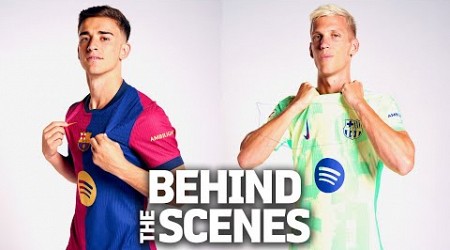 INSIDE LOOK AT OUR PLAYERS ON 1st &amp; 3rd KIT SHOOTING DAY | FC Barcelona 