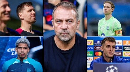 Barcelona News ft Hansi Flick, Frenkie de Jong, Wojciech Szczesny, Marc Casado &amp; Ronald Araujo