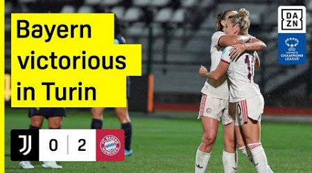 HIGHLIGHTS | Juventus FC vs. FC Bayern München -- UEFA Women&#39;s Champions League 2024-25