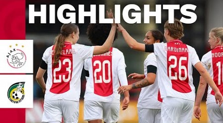 Big W! ✨| Highlights Ajax Vrouwen - Fortuna Sittard Vrouwen | Azerion Vrouwen Eredivisie