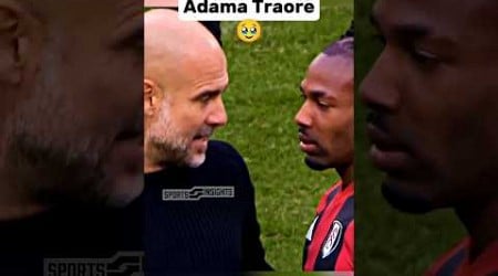 Pep Coaching Adama Traore 