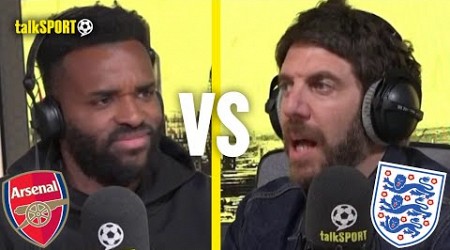 Darren Bent &amp; Andy Goldstein CLASH Over Benty PREFERRING A Treble With Arsenal Over A World Cup! 