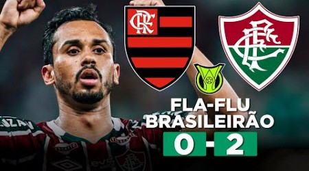 FLUMINENSE VENCE O FLAMENGO E SAI DO Z4 DO BRASILEIRÃO! FLAFLU FLAMENGO 0 x 2 FLUMINENSE | Narração